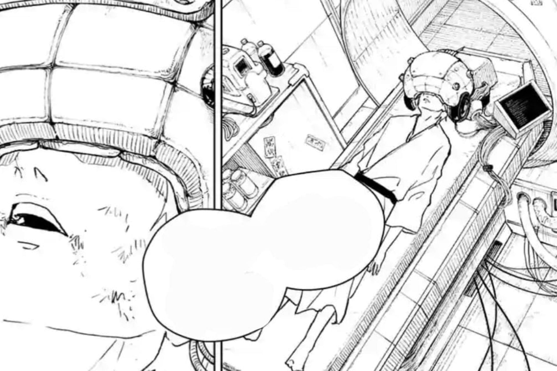 Hakuri, as seen in the Kamunabi HQ (Image via Shueisha)